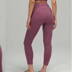 Lululemon InStill High-Rise Tight 25", Vintage Plum, Size 8
